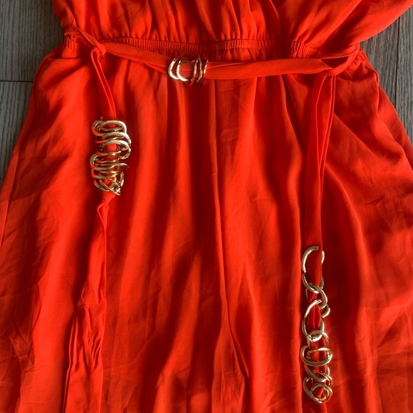 Beautiful Papaya Jumpsuit🌹✨ - Picture 4 of 7